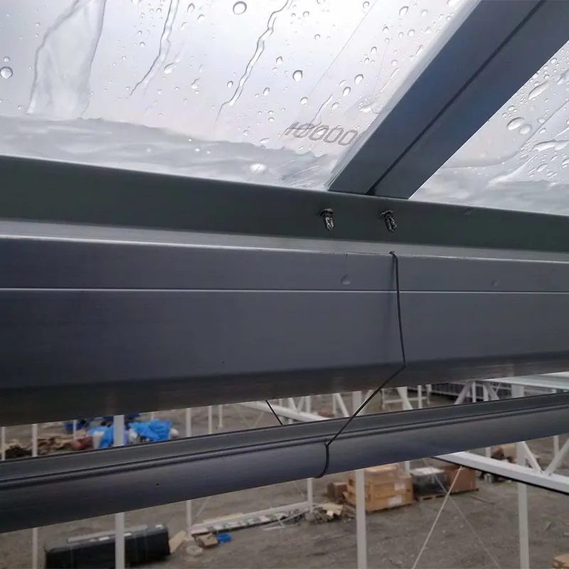 Плёночная теплица с алюминиевым водостоком (3)