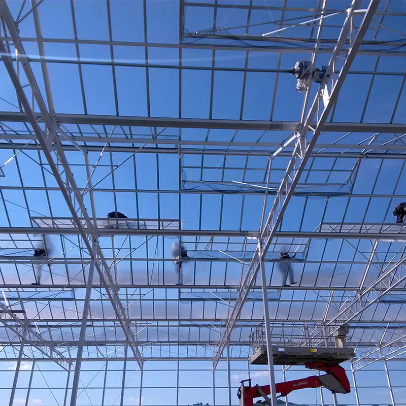 Плёночная теплица с алюминиевым водостоком (5)